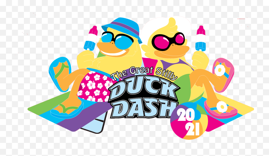 The Great Stilly Duck Dash Rotary Club Of Arlington - Dot Emoji,Rubber Duck Emoticon Hipchat