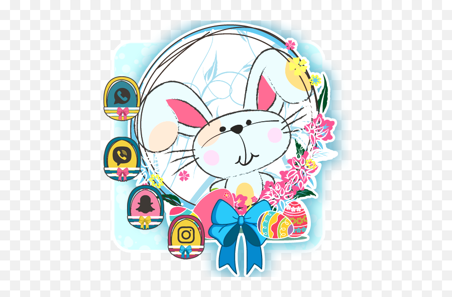 Easter Bunny Theme 113 Apk Download - Comeasterbunny Arte Para Caneca De Pascoa Emoji,Easter Emojis Samsung