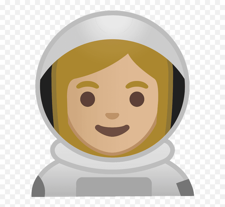 Woman Astronaut Emoji Clipart Free Download Transparent - Emoji De Mujer Astronauta,Phone Emojis Female