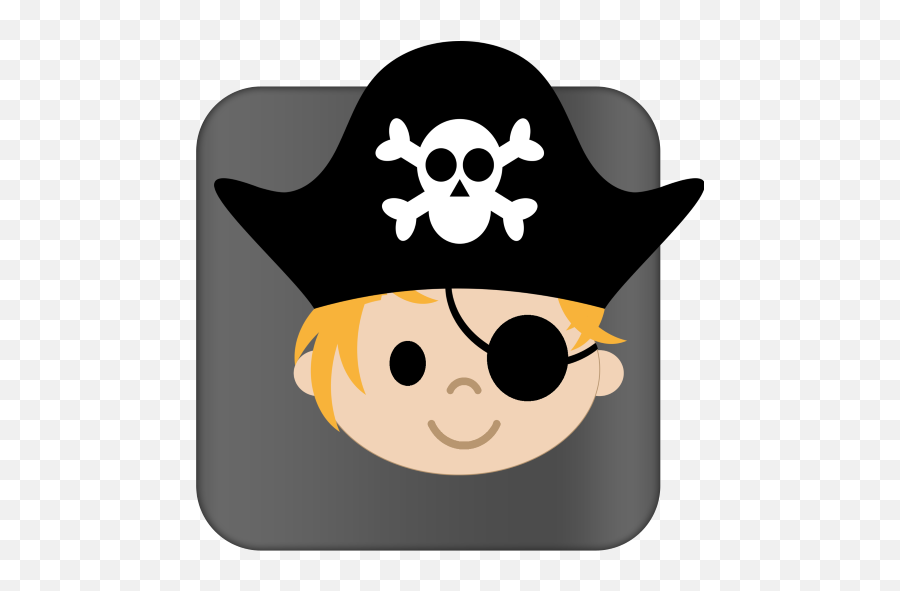 Sparse Kids Apps - Pirate Poker Face Png Emoji,Pirate Emoticon