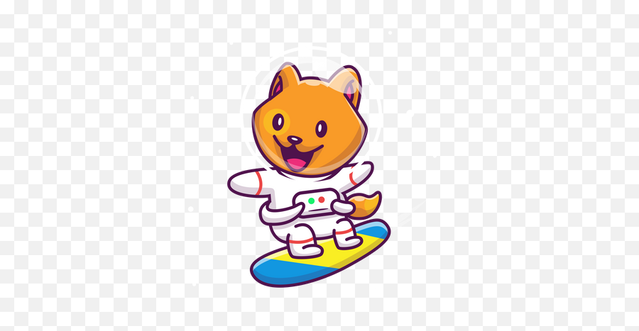 Best Premium Spaceman Doing Skateboarding Illustration Emoji,Emoji Astronaunt