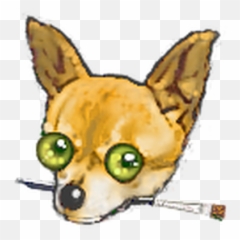 Gimp Chihuahua Modified - Plingcom Emoji,Big Emoticons Hmm