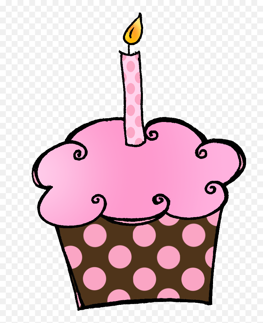 Birthday Clipart Muffin Birthday - Birthday Cupcake Clip Art Emoji,Muffin Emoji