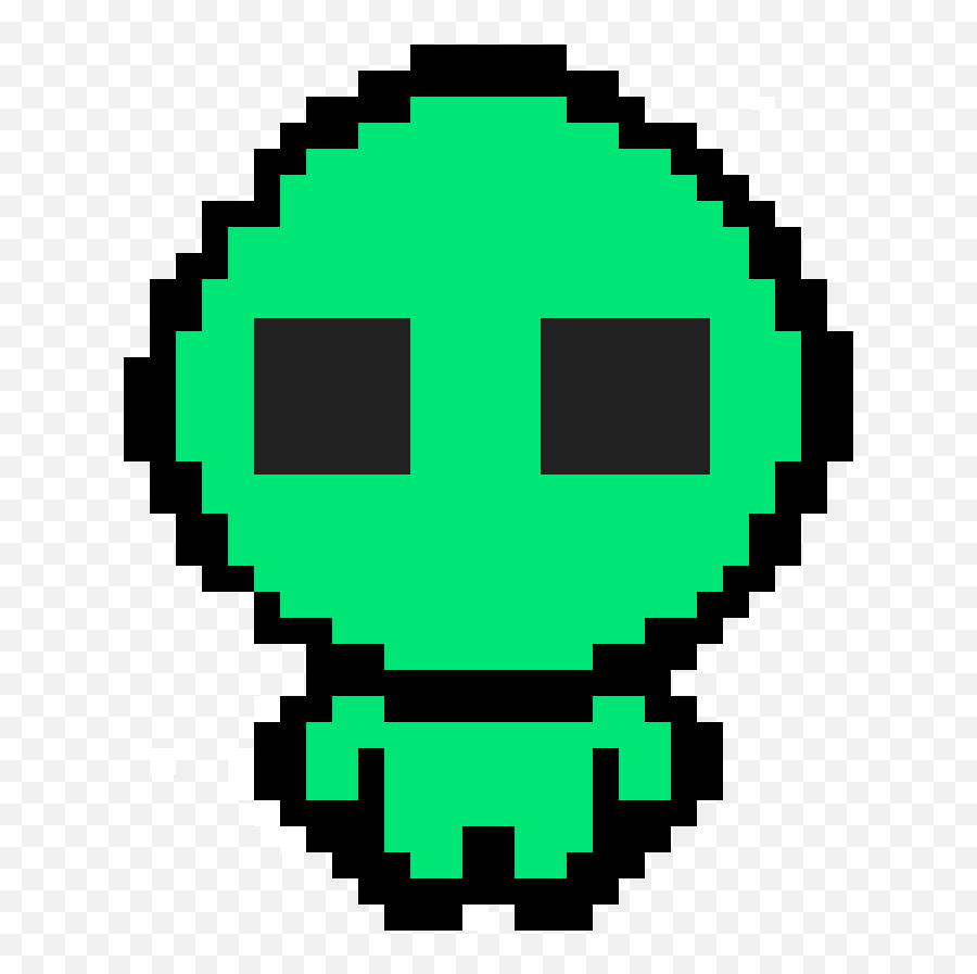 Pixilart - Alien By Lalamyluvh2307 Emoji,Yellow Alien Emoticon