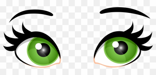 Tree Shrub Cartoon Clip Art Painted - Transparent Transparent Background Eyes Png Emoji,Shrub Emoji