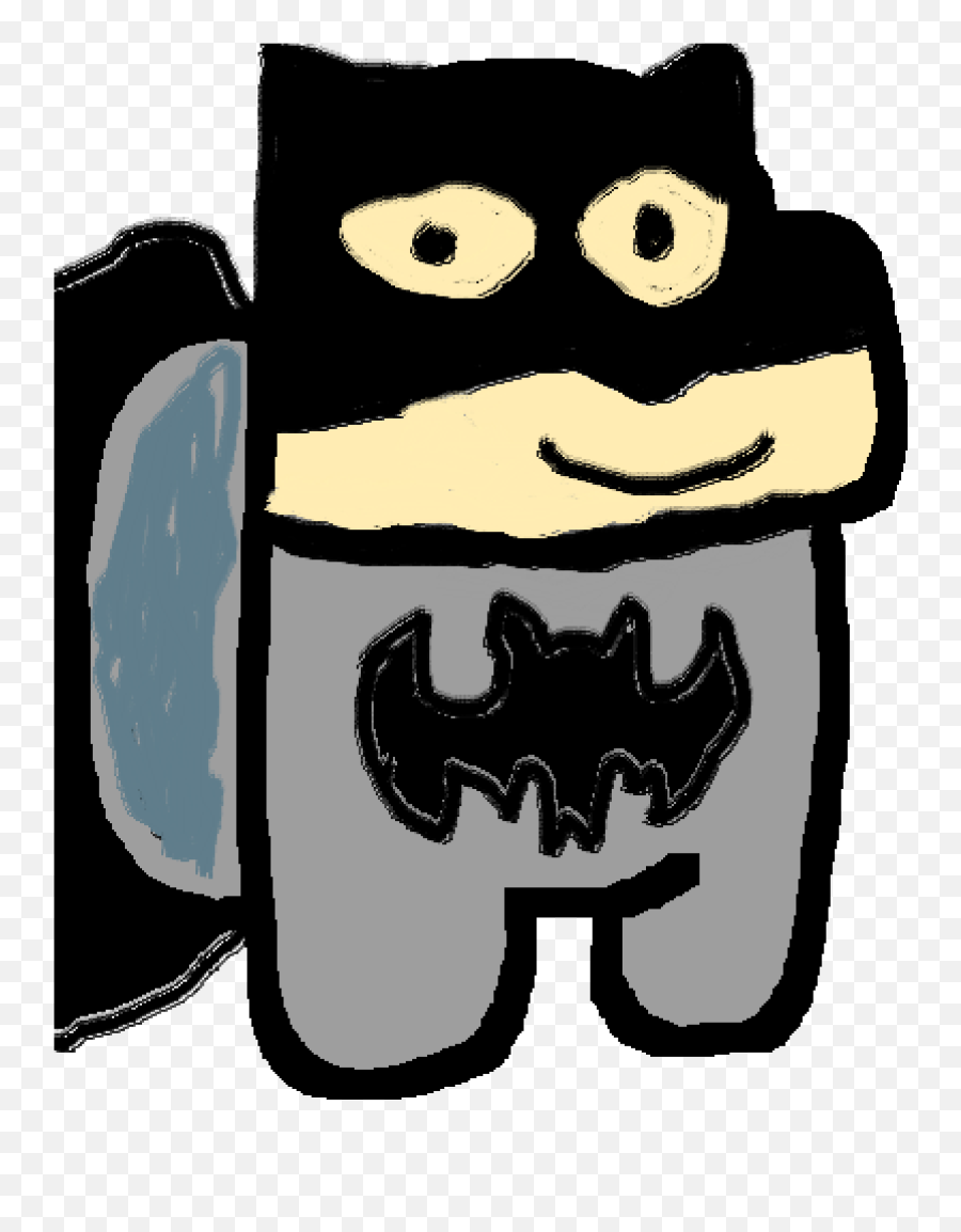 Pixilart - Among Us Batman Skin By Basiliouzumaki Emoji,Among Us Emoji