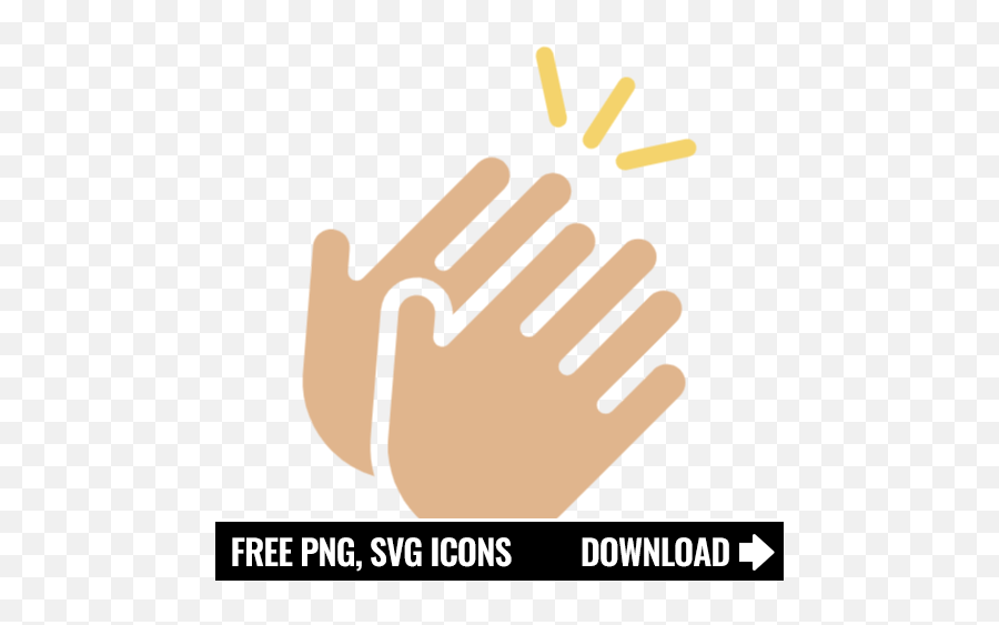 Free Clapping Icon Symbol Png Svg Download Emoji,Waving Hand Emoji