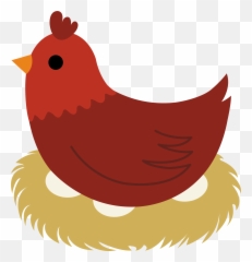 Cartoon Chicken And Hen - Clip Art Library Emoji,Chicken Yahoo Emoji