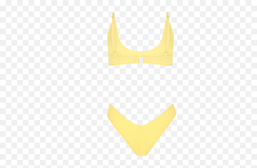 Mary Una Bikini Yellow Emoji,Leingerie Emoji