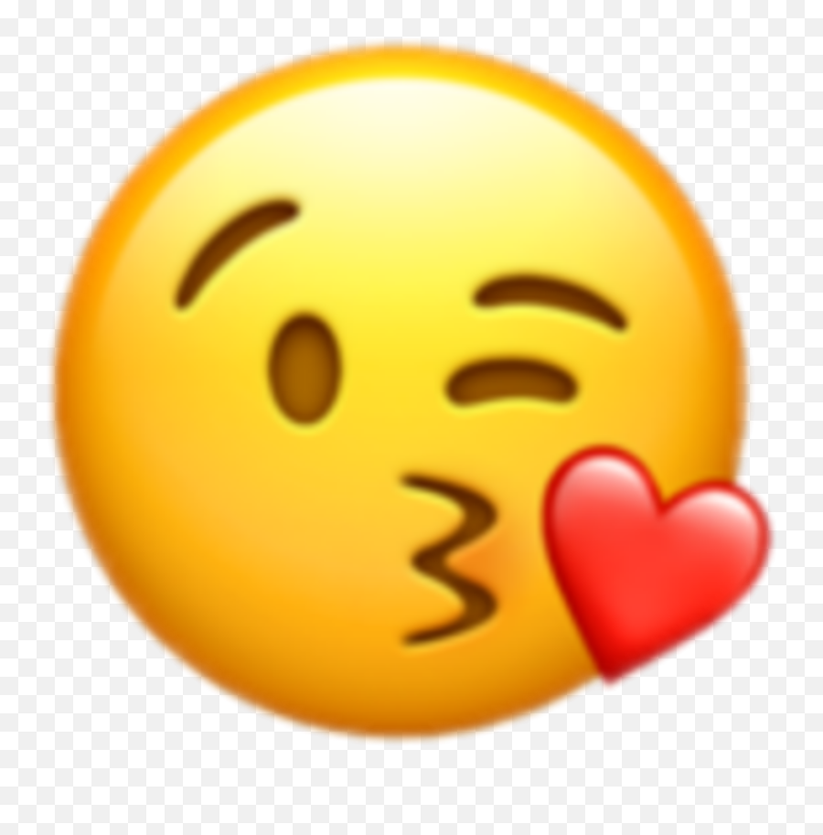 Iphone - Heart Kiss Emoji Transparent,The Idk Emoji