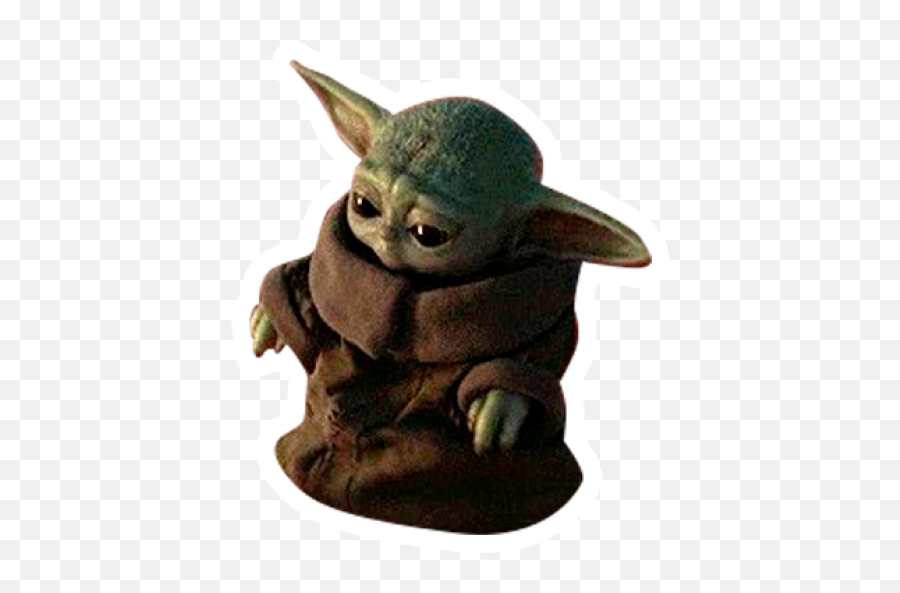 Sticker Maker - Baby Yoda Png Transperant Emoji,Yoda Emoji Copy Paste