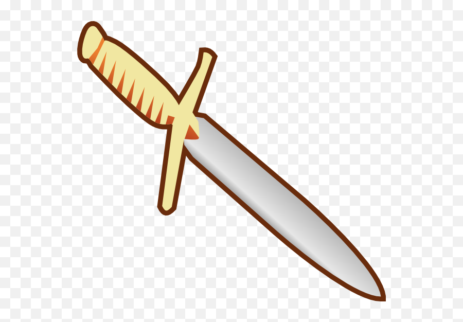 Cut Clipart Bread Knife Cut Bread - Dagger Clipart Emoji,Dagger Knife Emoji