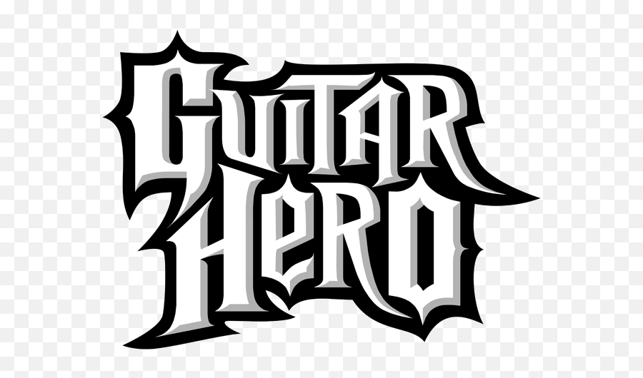 Guitar Hero - Guitar Hero Logo Transparent Emoji,Sweet Emotion Guitar