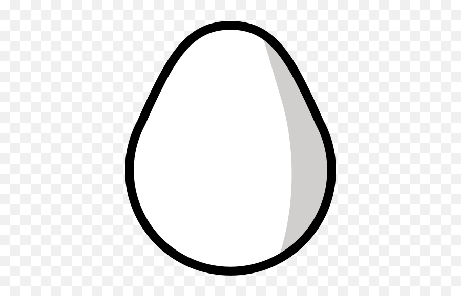 Egg Emoji - Black Egg Emoji,Egg Emoji