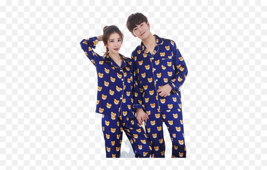 Pyjama Assorti Couple - Pyjamas De Noël Couple Emoji,Emoji Pyjamas
