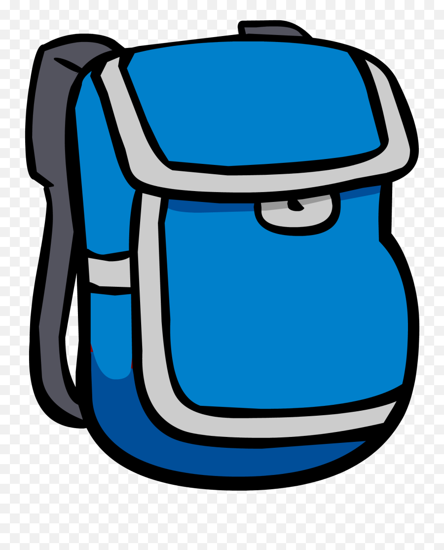 Backpack Clipart Blue Backpack - Red Backpack Clip Art Png Transparent Background Backpack Clipart Emoji,Emoji Backpacks For School