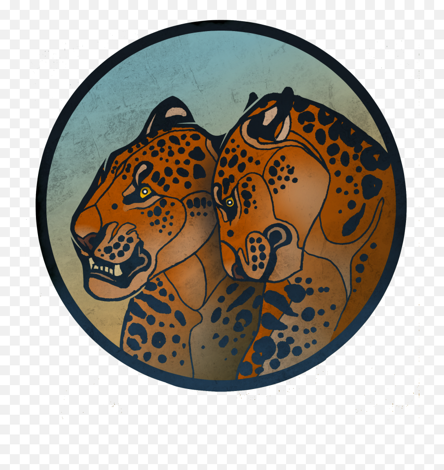 Jaguar Feline Cat Drawing Image - Dot Emoji,Jaguar Emoji