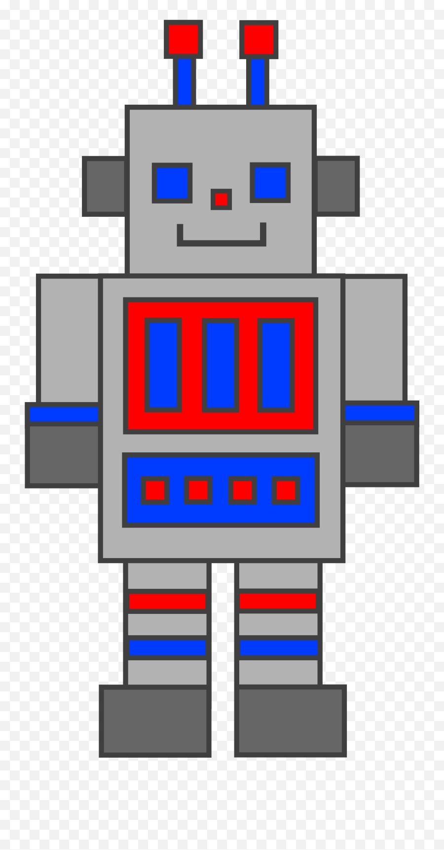 Free Robot Images Free Download Free Clip Art Free Clip - Shape Robot Clipart Emoji,Robot Face Emoticon