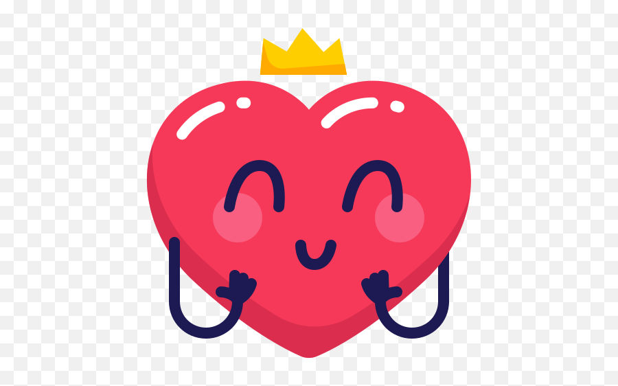 Heart Crown Princess Emoji Emo Free Icon Of Mrvalentine - Cute Heart Emoji Png,Crown Emoji