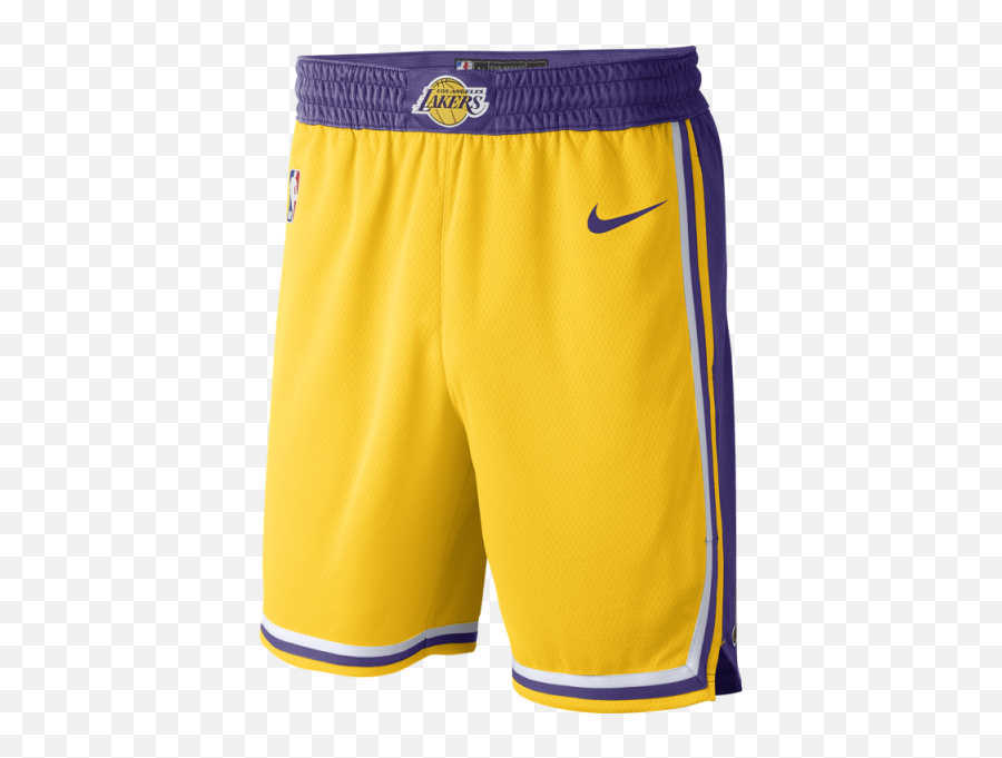 Nike La Lakers Icon Edition Swingman Shorts - Bottoms Nike Lakers Shorts Emoji,Shorts Emoji
