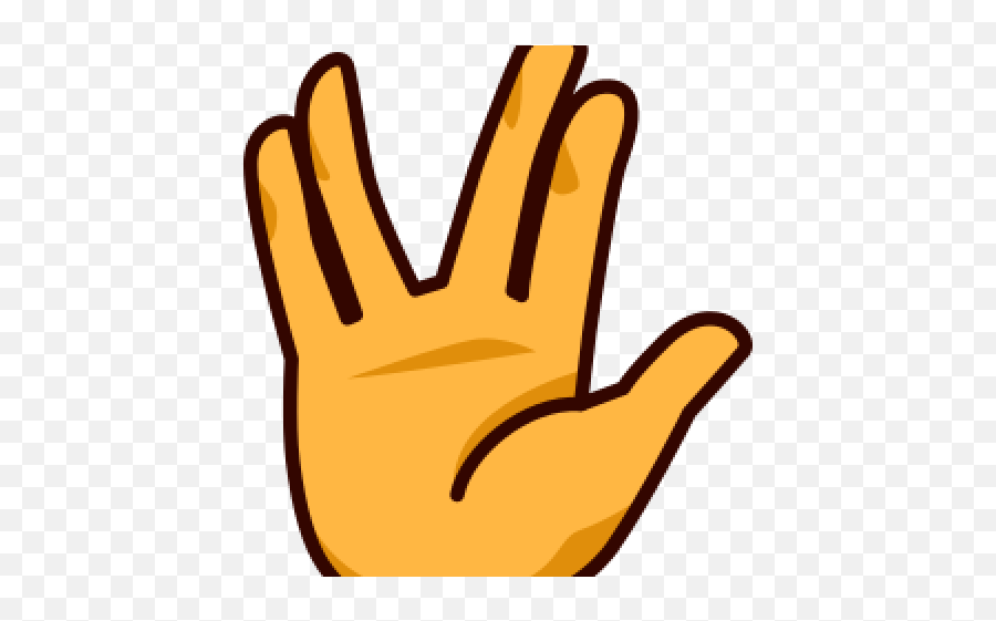 Hand Emoji Clipart Raised Hand - Emoji With Fingers Clip Art,Hand Emoji