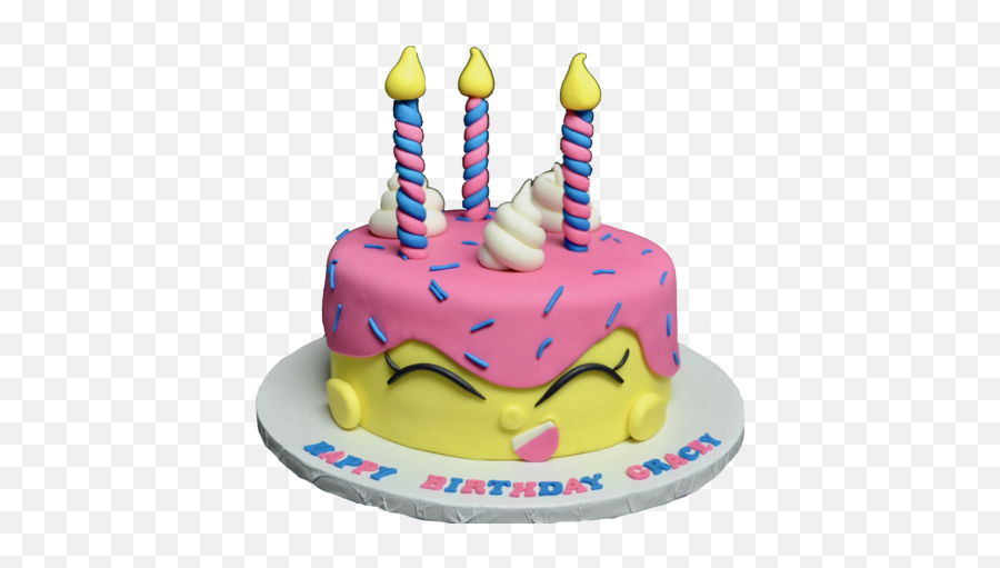 Shopkins Cake U2013 Sugar Street Boutique - Cake Decorating Supply Emoji,Emoji Birthday Candles