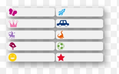 Labels - Vertical Emoji,Emoji Name Labels