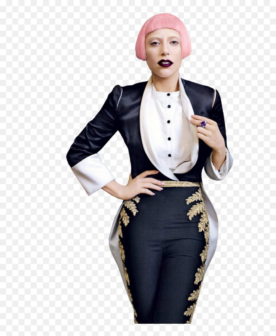 Download Lady Gaga Png Image Hq Png - Lady Gaga Cook Uniform Emoji,Lady Gaga At Emotion Resolution