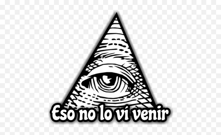 Illuminati Stickers For Whatsapp - Canvas Illuminati Painting Emoji,Ouroboros Eso Emoji