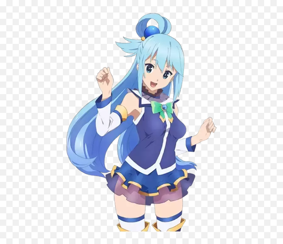 Some Anime Characters With Blue Hair Emoji,What Is The Name Of The Anime, Where Females Emotions To Power Their Suits