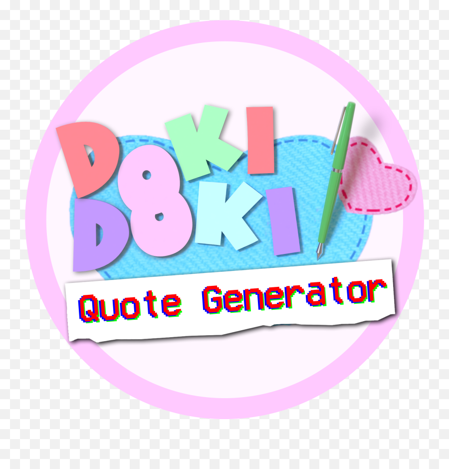 Ddlc Quote Generator - Ddlc Fonts Emoji,Emoji Sentence Maker