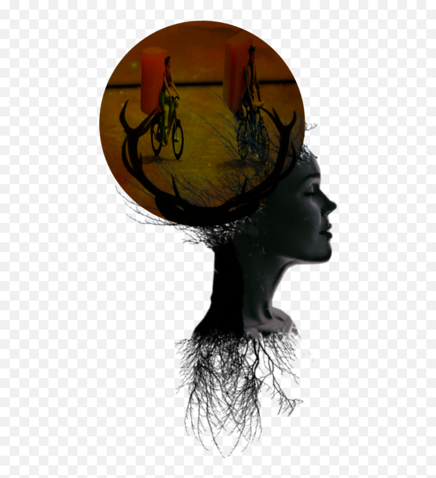 Rdr1 Moon Lady Sticker - Hair Design Emoji,Disc Golf Emoji