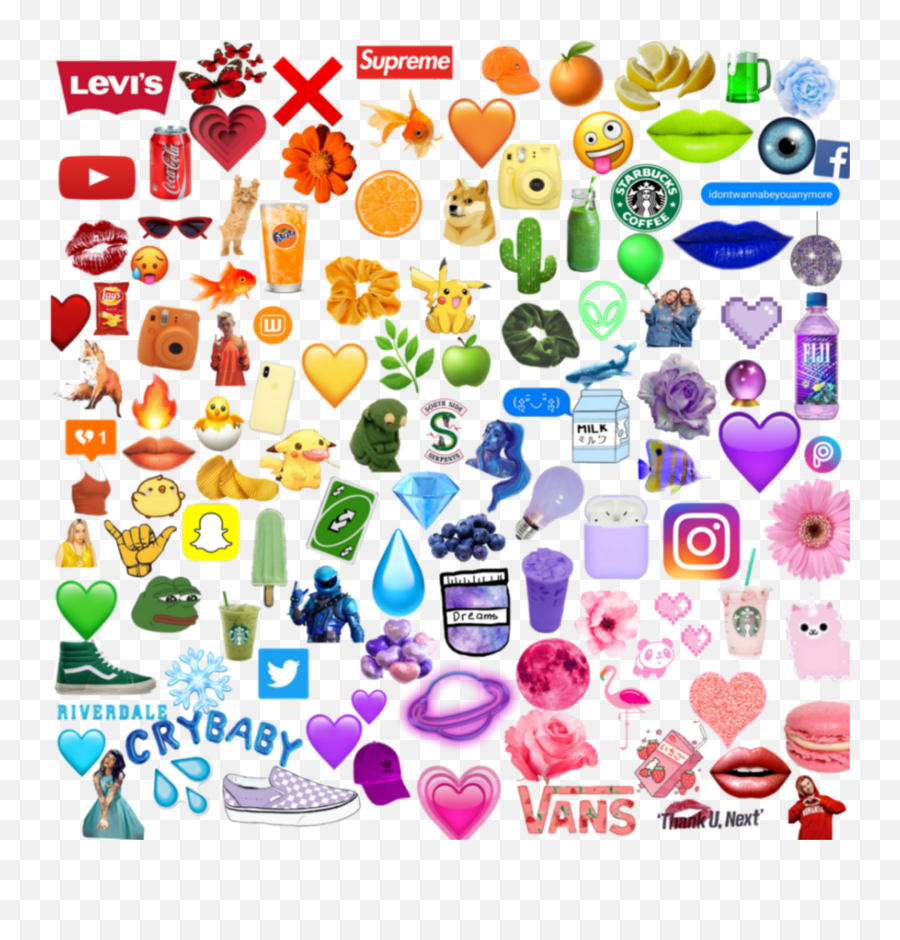 Rainbow - Tik Tok Instagram Snapchat Emoji,Rainbow Emoji