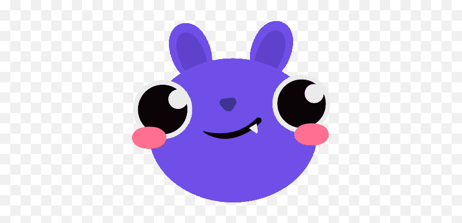 Bunny Leart Gif - Happy Emoji,Bunny Emoticon