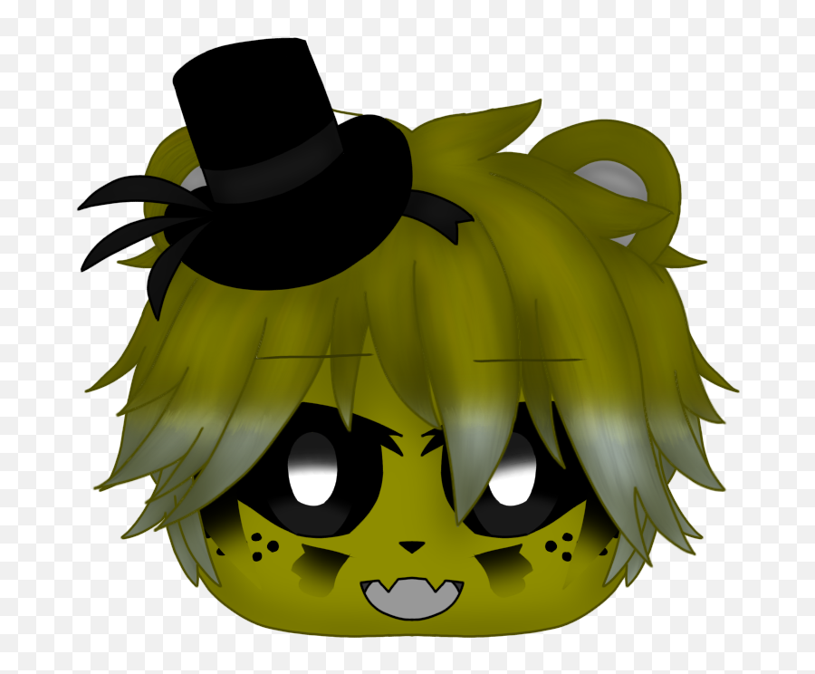 Discover Trending Goldenfreddy Stickers Picsart - Costume Hat Emoji,Phantom Emoticon