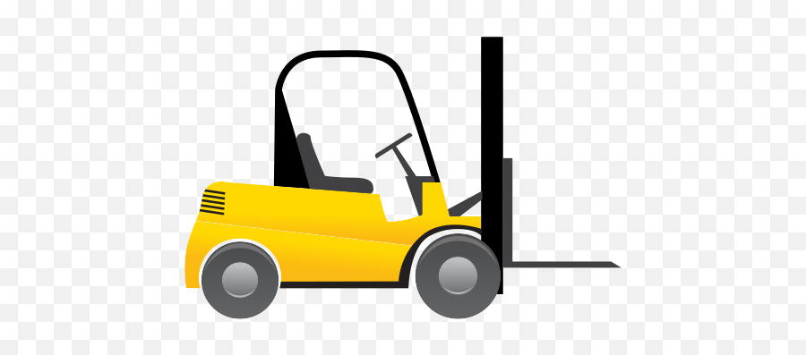 Forklift Truck Transport Warehouse - Blue Forklift Cartoon Emoji,Forklift Emoticons