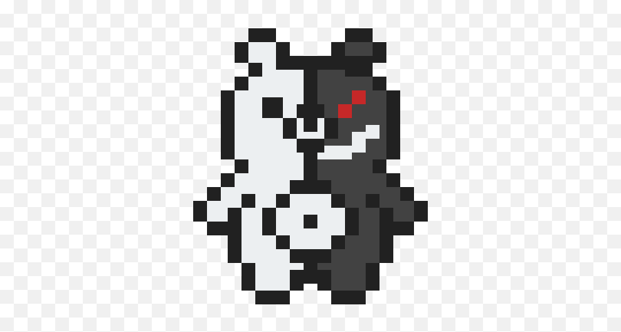 Danganronpa Icon In Color Style - Monokuma Pixel Emoji,Emojis That Represent Monokuma