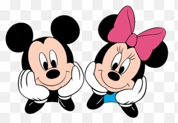 Mickey And Minnie Pictures - Mickey Mouse And Minnie Mouse Face Emoji,Emoji Fabric Joann
