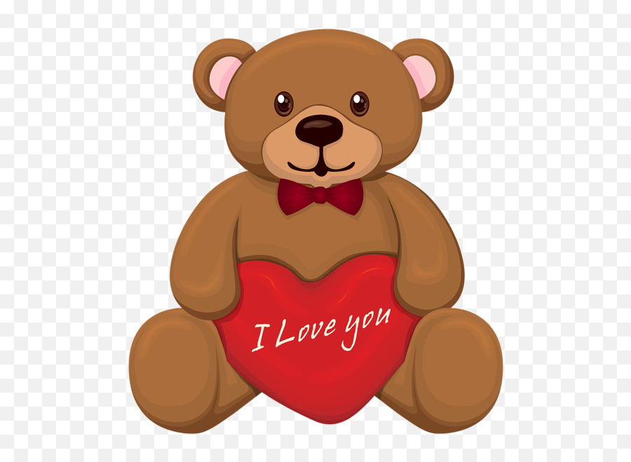 Day Teddy Png Clipart Image - Clipart Cute Valentines Day Emoji,:bernin: Emoticon