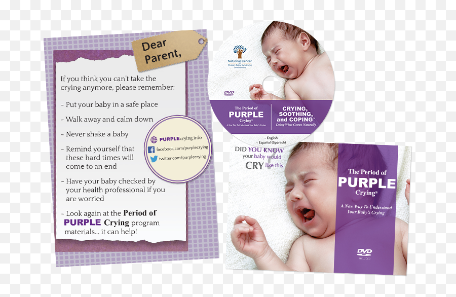 National Center On Shaken Baby Syndrome - Purple Crying Soft Emoji,Picture Of Six Month Baby Showing Emotion