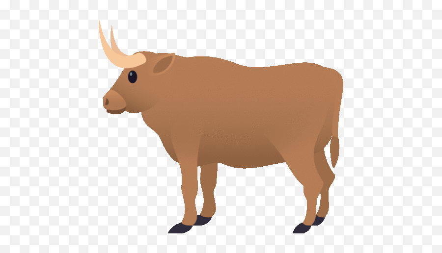 Ox Nature Gif - Ox Nature Joypixels Discover U0026 Share Gifs Animal Figure Emoji,Taurus Emoji