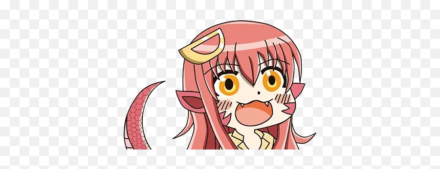 Monster Musumeu201d Stickers Set For Telegram - Fictional Character Emoji,Uma Musume Discord Emojis