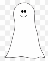 Download Hd Cute Ghost Clipart - Ghost Leg Clipart Black And Ghost Clipart My Cute Graphics Emoji,Cute Emoji Ghost