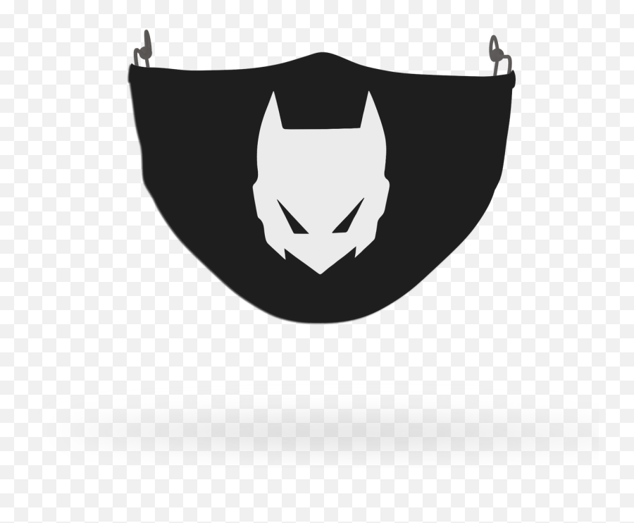 Custom Printed Face Coverings - Superhero Theme Face Automotive Decal Emoji,Batman Emoji