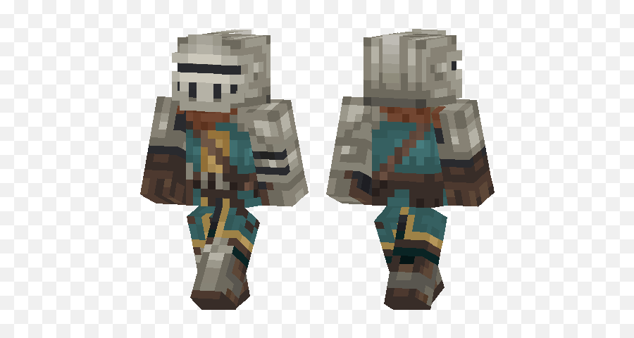Elite Knight Armor Set - Skins De Minecraft Pe Link Emoji,Dark Souls Emoticons Pack Part 2