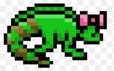 Iguana - Daughter Tumblr Blog Tumgir Pixel Art Emoji,Iguana Emoji