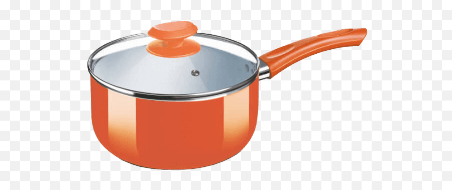 Bajaj Orange 15l Ceramic Sauce Pan Shop Online Bajaj - Pan Emoji,Spatula Emoji