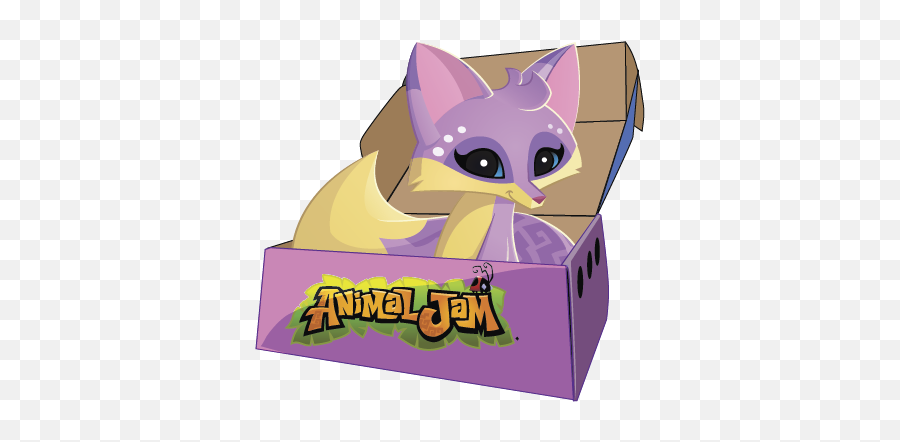 Animal Jam Box - Animal Jam Fox Box Emoji,Animal Jam Emojis Transparent