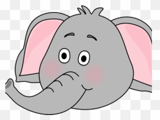 Face Clipart Baby Elephant - Elephant Clip Art Emoji,Elephant Emoticon