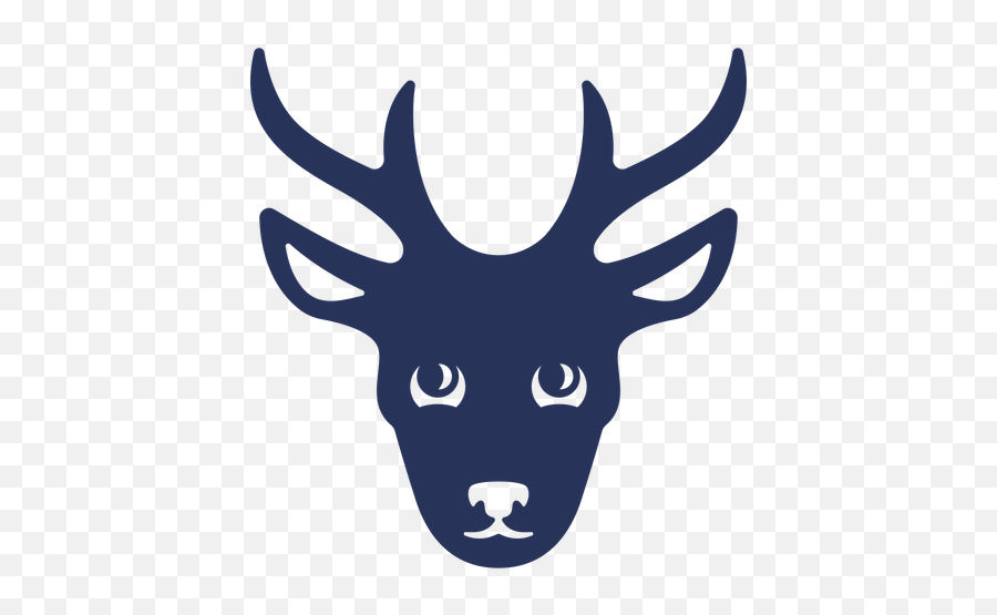 Filled Stroke Deer Head Transparent Png U0026 Svg Vector Emoji,Deer Head Emoji